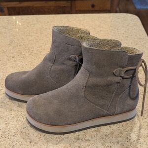Merrell Women's Gray Suede Boots 7.5